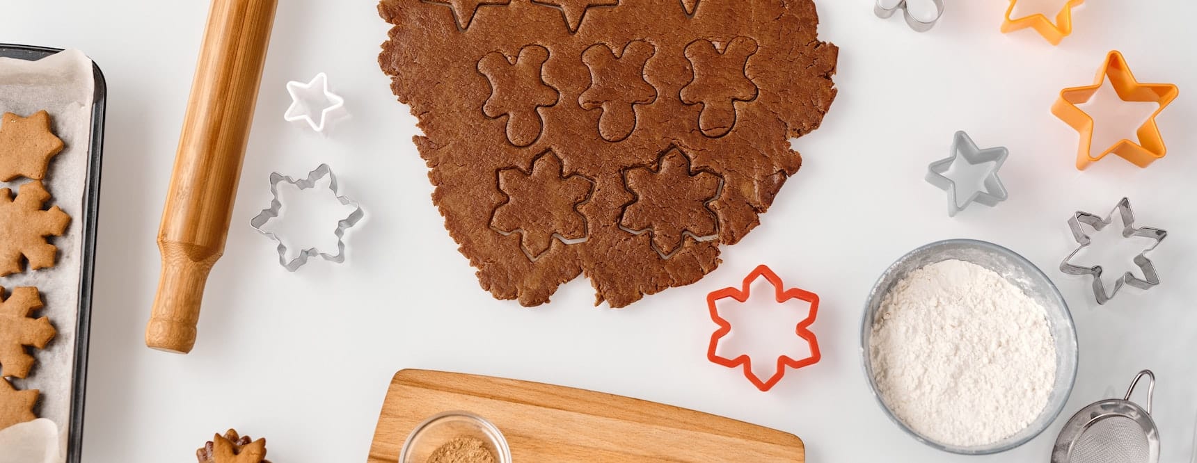Person Using a Cookie Cutter